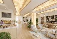 Coffee, Brunch &amp; mehr: Vielfältig nutzbare Gastrofläche nebst Hauptplatz mit großem Lagerbereich | Sofort anmietbar