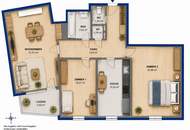 Modernisierte 3-Zimmer-Wohnung mit Loggia &amp; Garagenplatz | ZELLMANN IMMOBILIEN