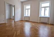 AUGARTEN-NÄHE, gepflegte 85 m² Altbau, 3 Zimmer, Extraküche, Wannenbad, Parketten, WG-geeignet, 3. Liftstock, Rembrandtstraße