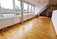 ROLLINGERGASSE, DACHGESCHOSS, 106 m2 Maisonette mit 30 m2 Terrasse, Wohnküche, 2 Zimmer, Wannenbad, Parketten, WG-geeignet