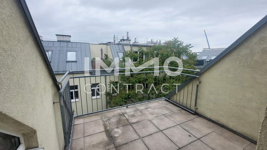 Top-Zweizimmer-Terrassen-Wohnung in Meidling: Schönbrunner Straße 170 - Stiege 1 Top 10