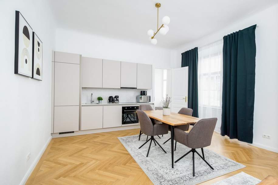 Leben in historischer Altstadt! Saniertes Apartment in ruhiger Fußgängerzone beim Stephansplatz! U-Bahn-Nähe!, Wohnung-miete, 1.899,00,€, 1010 Wien 1., Innere Stadt