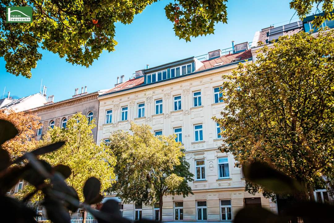 Gepflegte Altbau-Wohnung in Hofruhelage nahe Bahnhof Meidling - Barrierearmes Erdgeschoss!