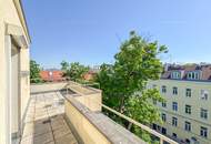 Sonnige Dachgeschosswohnung mit großer Terrasse im Springer-Schlössl-Park