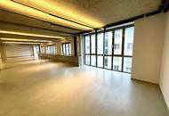 Urbanes Arbeiten im Industrial-Chic: Großzügige Open-Space Bürofläche in Top-Lage nahe Rochusmarkt