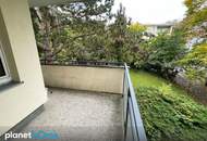 Süße, absolut ruhige Zweizimmerwohnung mit schönem Balkon und Grünblick