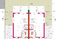 RESERVIERT! 208 m² NFL! 5-ZIMMER, KELLER, BALKON, TERRASSE, CARPORT UND GROSSER GARTEN. ZIEGELQUALITÄT MIT UNVERBAUBAREM GRÜNBLICK.