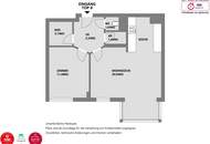 ATTRAKTIVE 2-ZIMMER-WOHNUNG MIT VERGLASTEM ERKER IN DORNBACH – CA. 52 M2