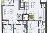 3,7m Raumhöhe im DG, Garage mit 2 Stellplätze, Atrium, Aufzug in die Wohnung und 360° Dachterrasse