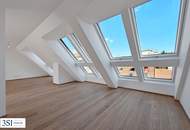The Temptation: Erstklassige Dachgeschoßwohnung mit tollen Freiflächen Nahe Kutschkermarkt