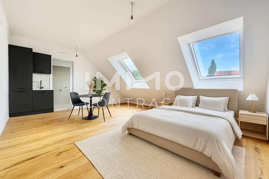 3% Nachlass: Grün & zentral - 1-Zimmer-Eigentumswohnung beim Aupark, Wohnung-kauf, 236.680,€, 1220 Wien 22., Donaustadt
