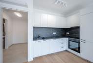 Erstbezug in Stammersdorf: 2-Zimmer-Designwohnung mit Süd-Balkon &amp; Top-Ausstattung (inkl. HK &amp; WW)