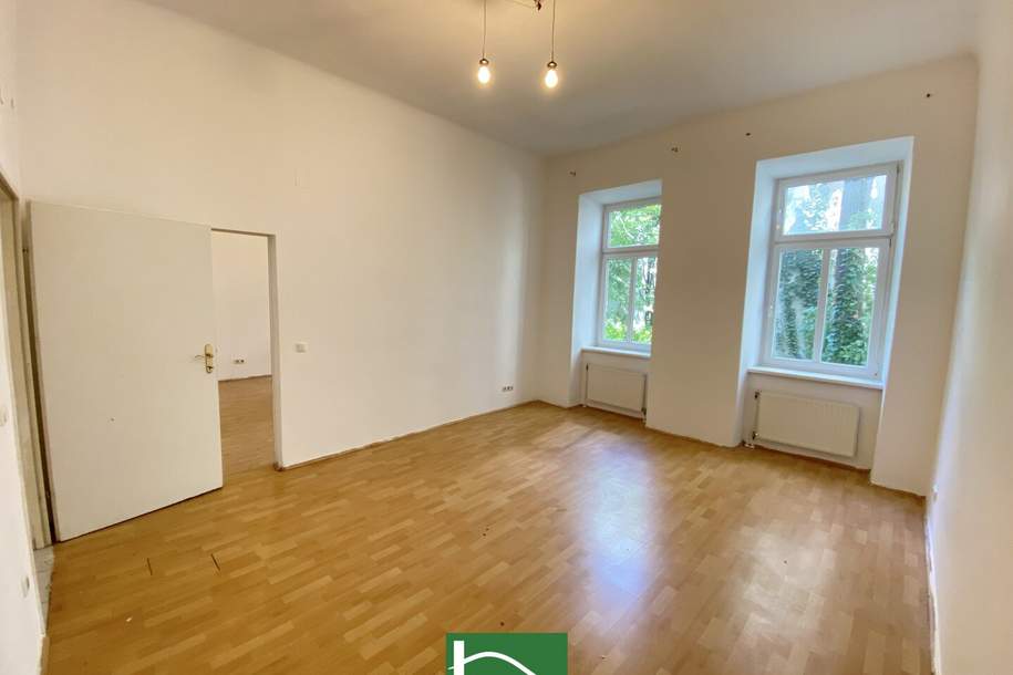 Sechshaus - Innenhofausrichtung und 5 Gehminuten zu U4 und U6! Helle Altbauwohnung mit großen Zimmern!, Wohnung-kauf, 249.000,€, 1150 Wien 15., Rudolfsheim-Fünfhaus