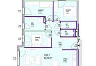 Leben im Grünen! Eine Oase der Ruhe und der Natur mit 4 Zimmer und 2 Balkonen!