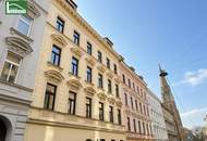 Helle Dachgeschoss-Wohnung mit Hof-Terrasse in ruhiger Seitengasse der Wattgasse und Hernalser Hauptstraße