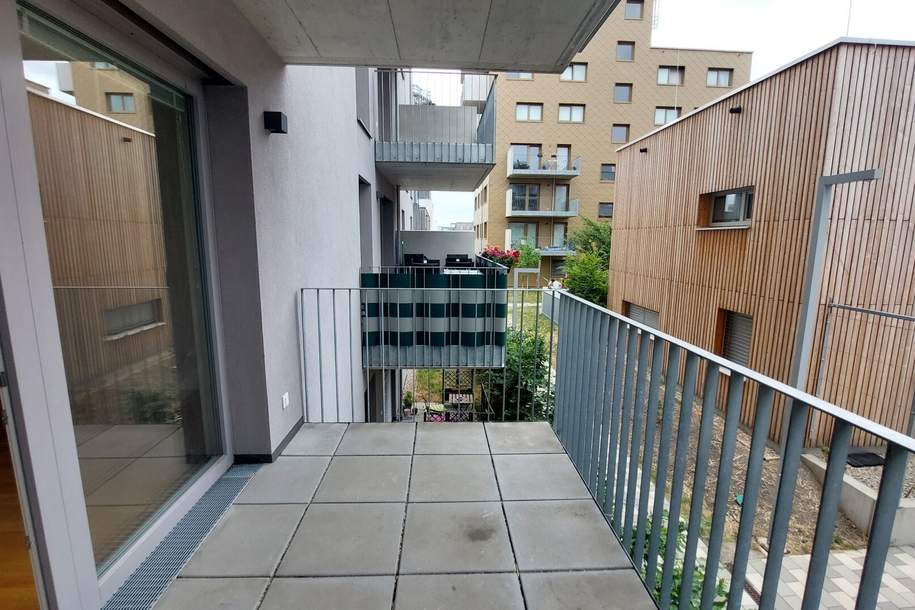 WOHNQUARTIER WILDGARTEN - Toll aufgeteilte 2-Zimmerwohnung mit Balkon direkt am Rosenhügel, Wohnung-miete, 825,00,€, 1120 Wien 12., Meidling