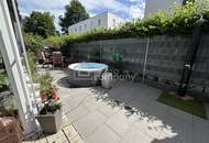 DORNBIRN-Gartenwohnung/Terrassenwohnung, ca. 57 m2 plus beheizter, ganzjährig nutzbarer Wintergarten ca. 19 m2, wie ein 2. Wohnzimmer, inkl. 1 TG, direkter Zweit-Zugang über die Terrassenanlage, verschließbares Gartentor.