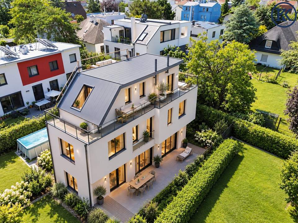 Schönes Erstbezug-Einfamilienhaus mit Garten nahe Donaupark &amp; Alte Donau