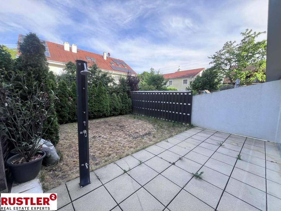 Ankommen und Wohlfühlen – Ihr Zuhause in der Lobau | Reihenhaus mit Garten, Terrasse &amp; Garage