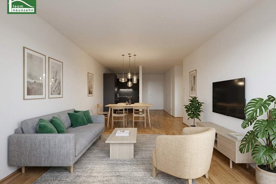 Geräumige 2-Zimmer Wohnung inkl. Einbauküche und Freifläche!, Wohnung-miete, 824,99,€, 1100 Wien 10., Favoriten