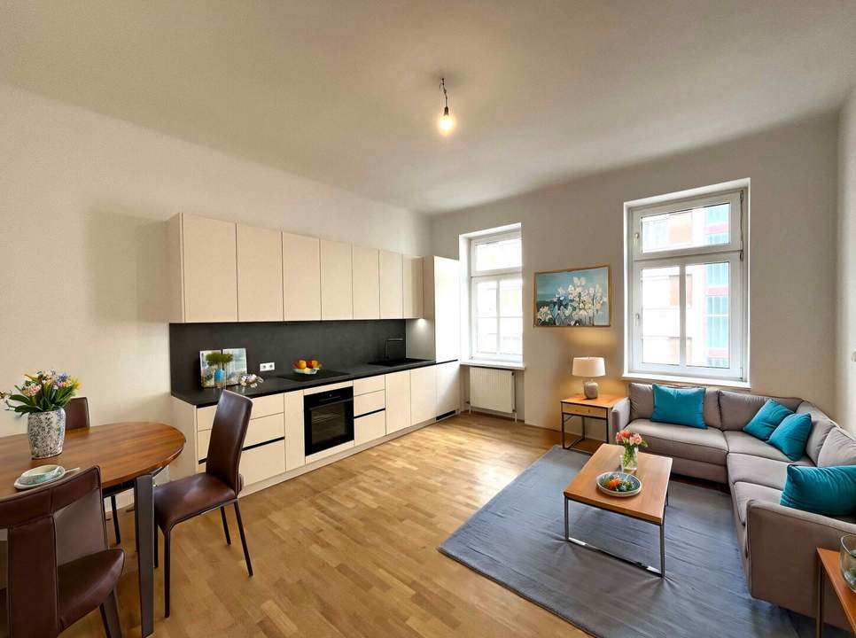 1030! 2-Zimmer Altbauwohnung mit neuer Küche zum Kauf nahe U3/Schlachthausgasse!