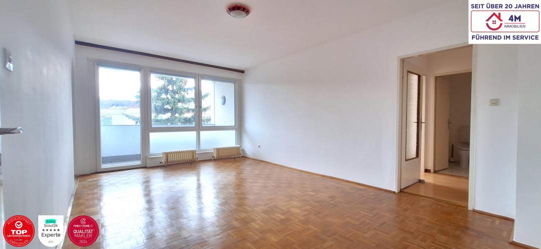 🌳🌞 Ruhig wohnen, sonnig leben: 3-Zimmer-Wohnung mit Süd-Loggia in Bestlage!