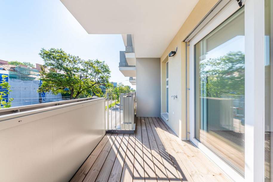 Erstbezug! Moderne 2-Zimmer-Balkonwohnung nahe Donau Zentrum zu vermieten!, Wohnung-miete, 1.290,00,€, 1220 Wien 22., Donaustadt