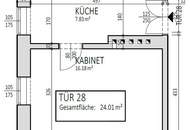 Ruhige 1-Zimmerwohnung TOP Innenstadtlage | Saniertes Altbauhaus | mit WC-Anschluss