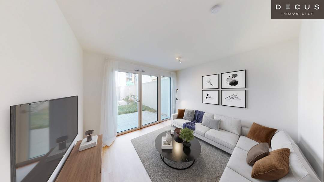 | GARTENWOHNUNG NAHE DONAUINSEL | RUHIGE INNENHOFLAGE | 24M² GARTEN | AB SOFORT