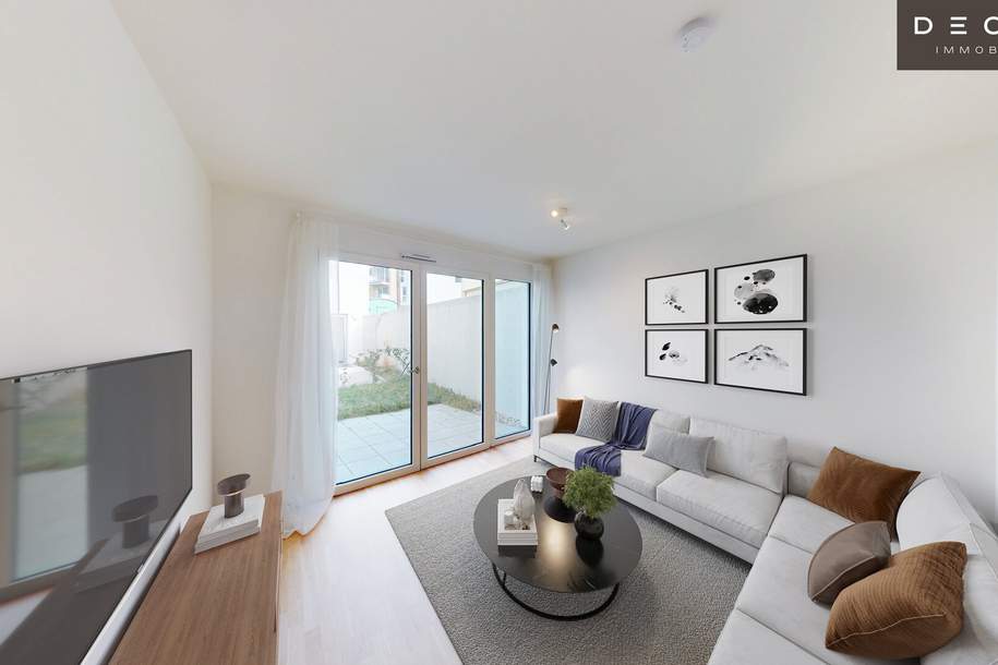 | GARTENWOHNUNG NAHE DONAUINSEL | RUHIGE INNENHOFLAGE | 24M² GARTEN | AB SOFORT, Wohnung-miete, 849,00,€, 1210 Wien 21., Floridsdorf