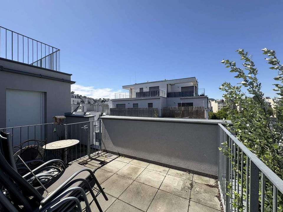 Moderne, klimatisierte 3-Zimmer-Wohnungen mit 2 Terrassen - in der Koloniestraße!