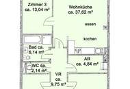 Gemütliche 4-Zimmer in Grünruhelage mit Balkon beim Auhof-Center