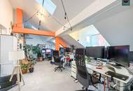 Stylisches Maisonette - Büro mit atemberaubender Dachterrasse nahe Naschmarkt! Garagen verfügbar!