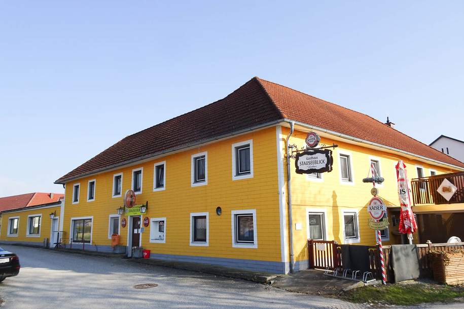 Wohnhaus mit viel Platz und Gastronomie im Grünen am Enns-Stausee, Gewerbeobjekt-kauf, 270.000,€, 4462 Steyr-Land