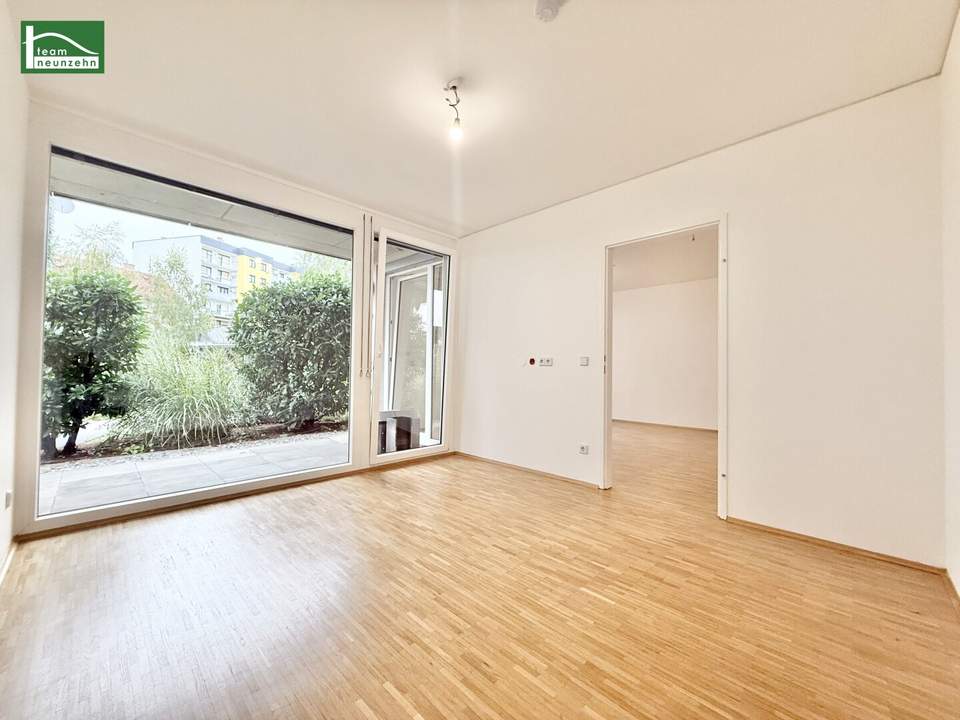 Grünes Wohnen mit Cityanschluss - Moderne Erdgeschosswohnung mit Terrasse!