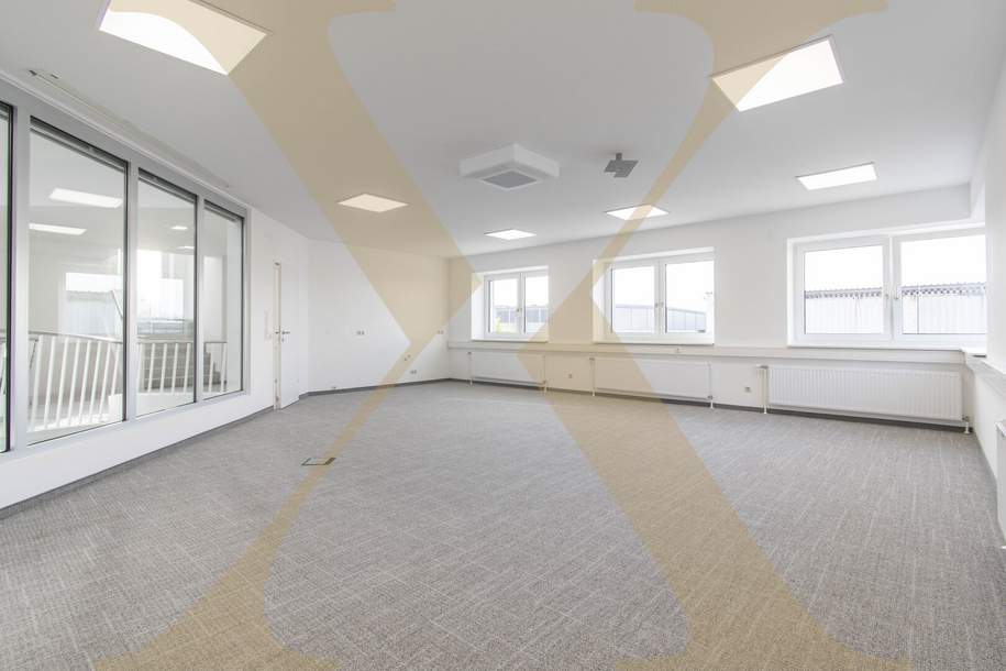 ERSTBEZUG! Klimatisierte Bürofläche mit idealer Verkehrsanbindung ab sofort in Leonding zu vermieten!, Gewerbeobjekt-miete, 579,32,€, 4060 Linz-Land