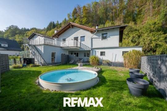 GARSTEN | Einfamilienhaus mit 2 Wohneinheiten, Garten, Terrasse & Doppelgarage in sonniger Ruhelage!
