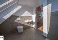 traumhafter 2-Zimmer-DG-Erstbezug mit hofseitiger Terrasse