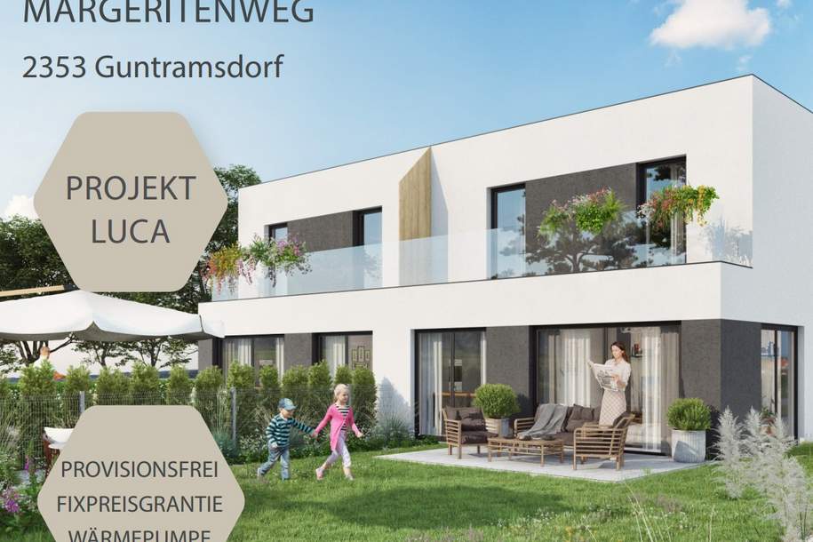 ++ NEU ++ EXZELLENTE DOPPELHÄUSER in Guntramsdorf TYP 112, Haus-kauf, 424.116,€, 2514 Baden