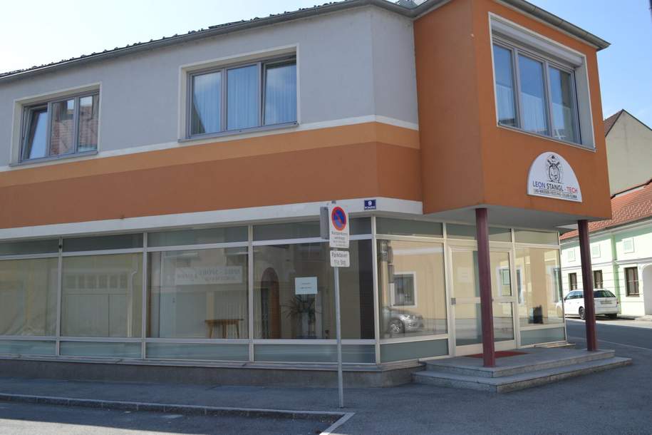Start Up!!! Zentral gelegenes Geschäftslokal in Wilhelmsburg - Ideal für Einzelhandel! Geförderte Anfangsmiete € 408.-!!, Gewerbeobjekt-miete, 1.220,00,€, 3150 Sankt Pölten(Land)