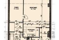 Wohnen am Wasser | Zwei-Zimmer-Wohnung mit Einbauküche und direktem Wasserblick