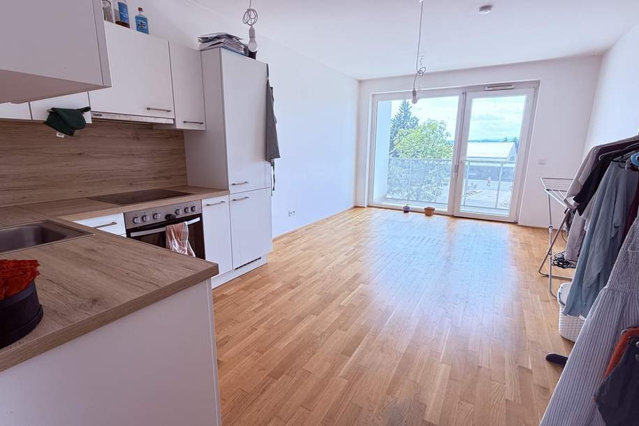 Beim Akademiepark!!! Top-moderne Neubauwohnung mit 7m² West-Loggia, Wohnung-miete, 1.025,01,€, 2700 Wiener Neustadt(Stadt)