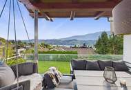 Traumhafte Terrassenwohnung mit Seeblick in Seeboden am Millstätter See. Neuwertig. Modern.