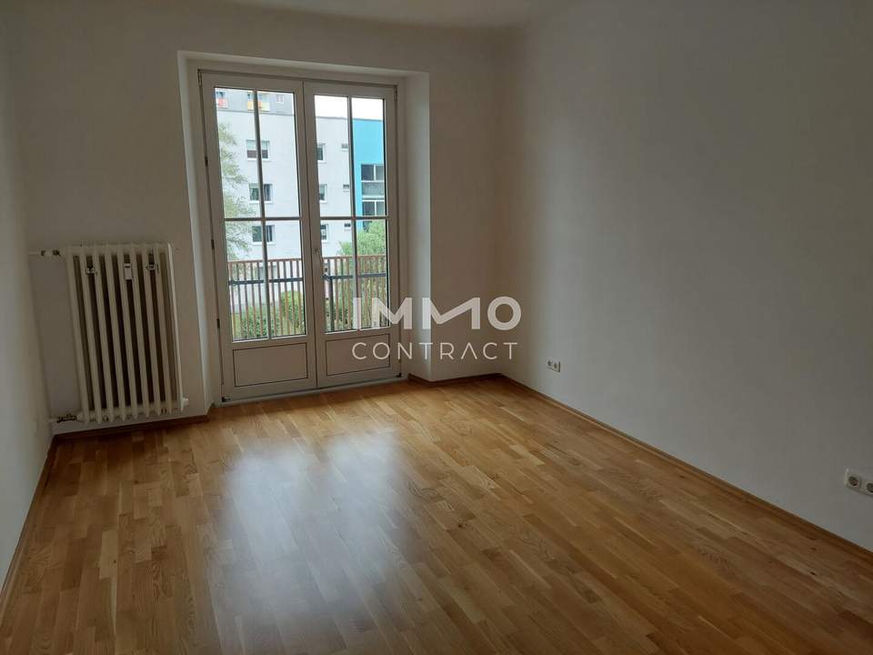 Sanierte 2-Zimmer Wohnung in Steyr, 44m², 2. Etage, Bad mit Fenster!