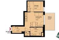 Schöne 2-Zimmer Wohnung I Balkon I nahe U1 Kagraner Platz