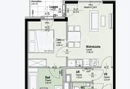 Moderne 2-Zimmer-Balkonwohnung in begehrter Lage – Erstbezug im BEIM DONAUUFER