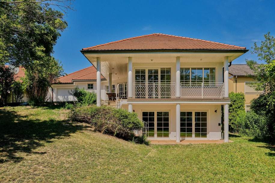 Eigengrund! Großzügiges Einfamilienhaus in Langenzersdorf mit Garten, Pool, Kamin uvm!, Haus-kauf, 1.485.000,€, 2103 Korneuburg