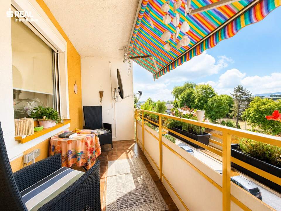 Wohnen mit Wohlfühlgarantie – 4 Zimmer, Süd-Loggia &amp; Stellplatz