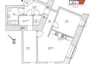 Ihr Investment nahe Donaukanal - unbefristet vermietete 3 Zimmer Wohnung