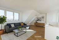 PROVISIONSFREI – Klimatisierte 5 Zimmer-Dachmaisonette inklusiver moderner Wohnküche, mit 4 Terrassen und Garagenplatz